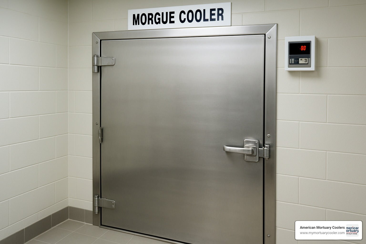 Morgue Doors Explained—What's Behind Door Number One? - American Mortuary Coolers & Equipments Morgue Doors Explained—What's Behind Door Number One? - American Mortuary Coolers & Equipments